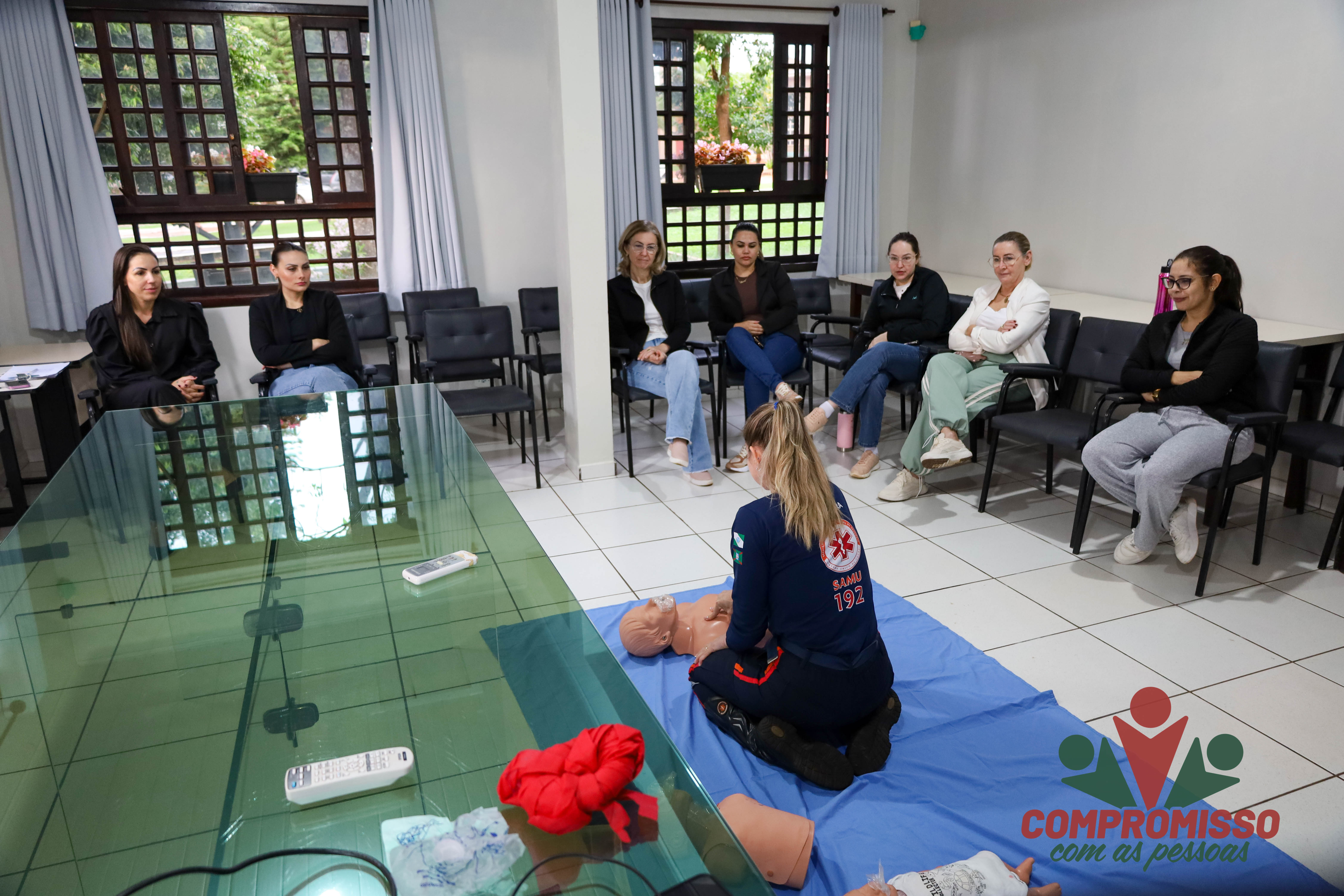 Integrantes do Comitê municipal de Urgência Emergência recebem treinamento em Missal