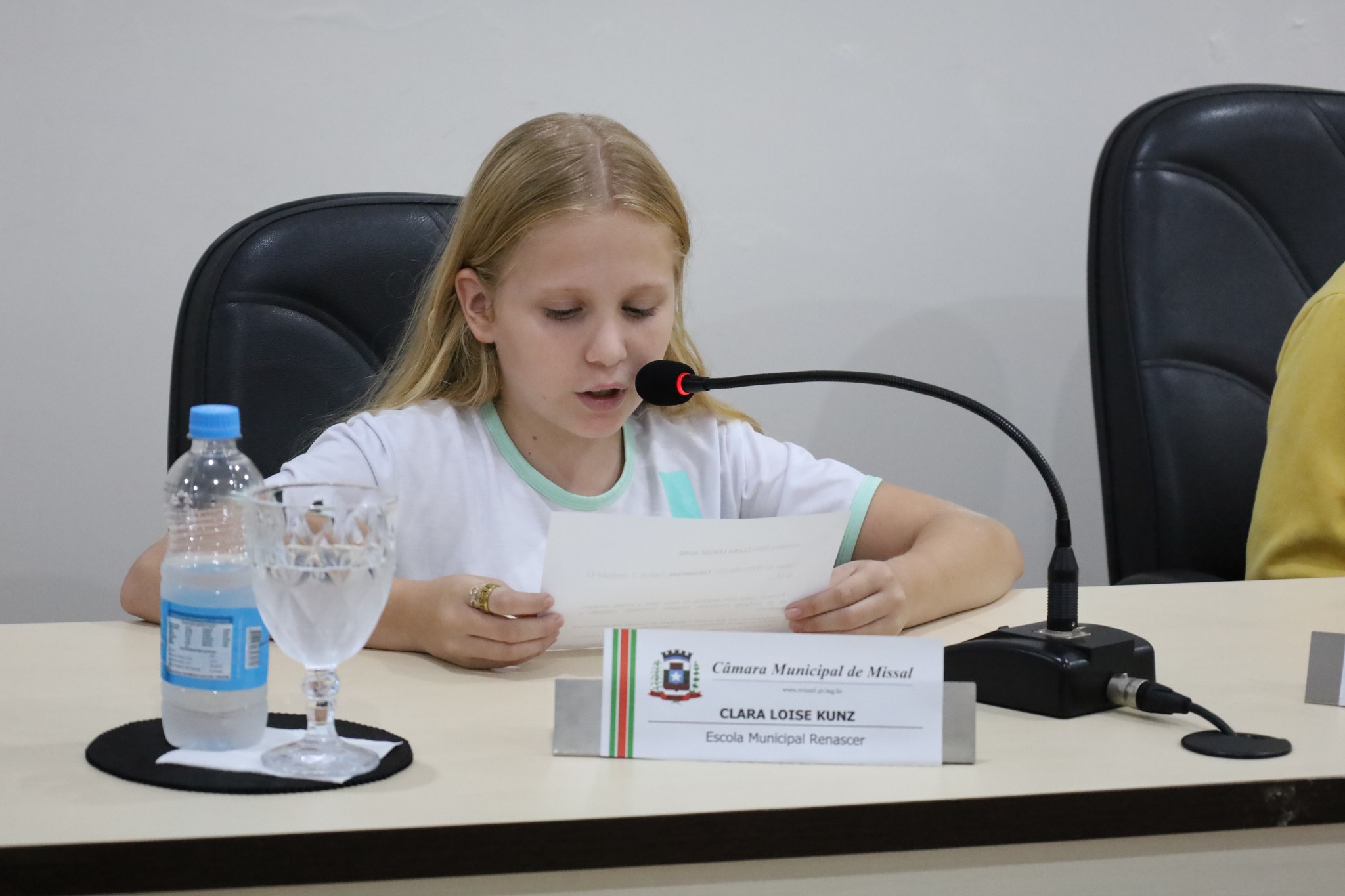 Vereadores Mirins de 2026 tomam posse em Missal