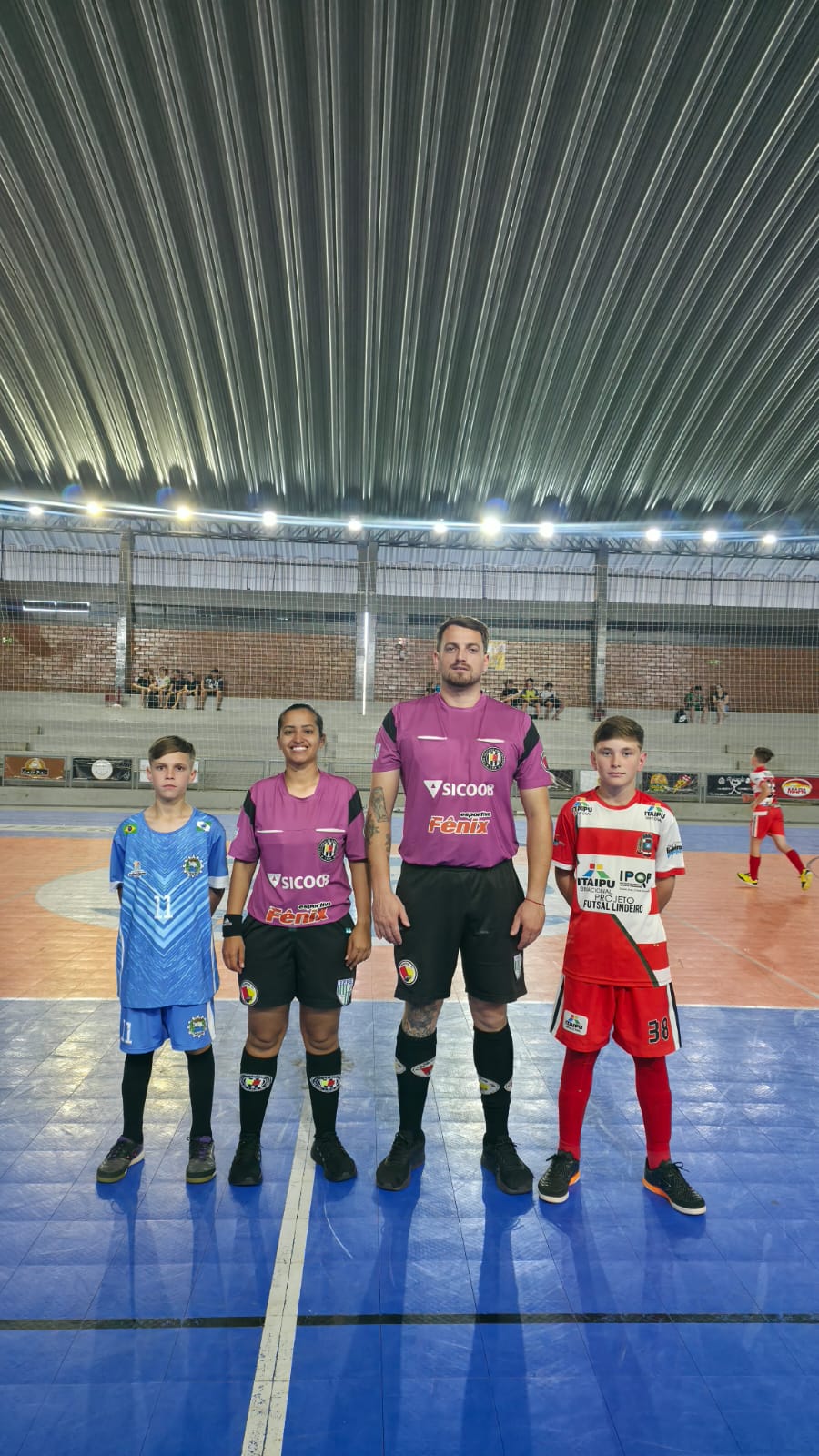 Equipes de Missal enfrentaram Itaipulândia na 3ª rodada da Copa Italianinha de Futsal