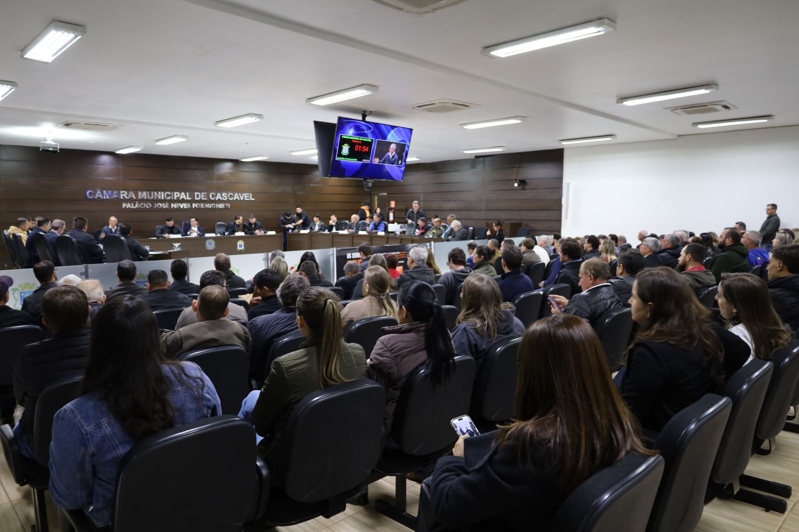 Representantes de Missal participam de Audiência Pública sobre os Serviços da Copel na região