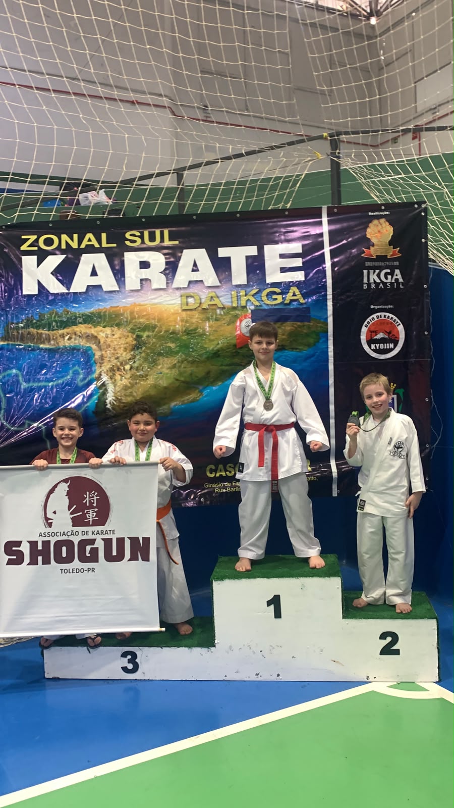Missal conquista medalhas na Copa Paranaense de Karate Goju-Ryu