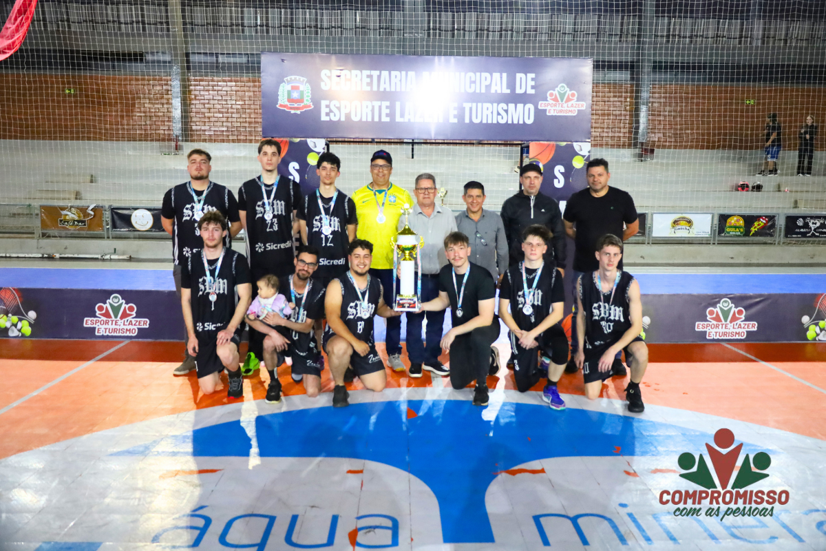 Podridão é a equipe campeã do Municipal de Basquete em Missal