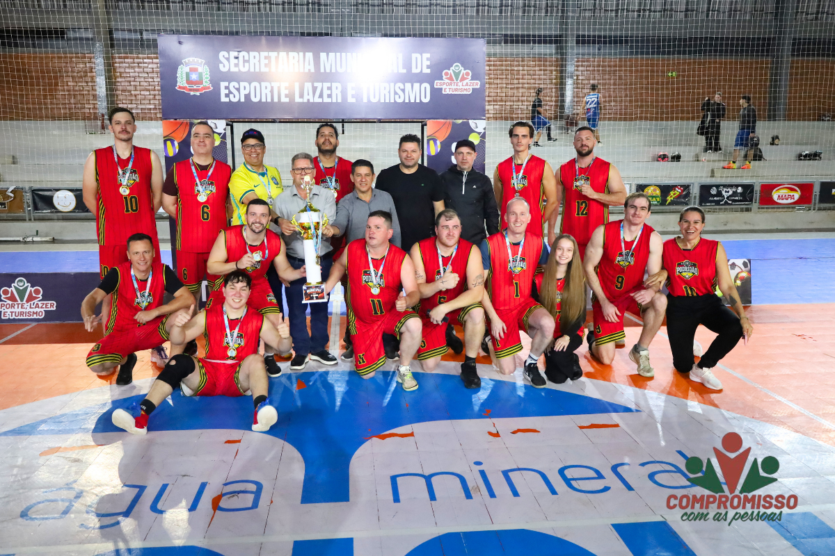 Podridão é a equipe campeã do Municipal de Basquete em Missal