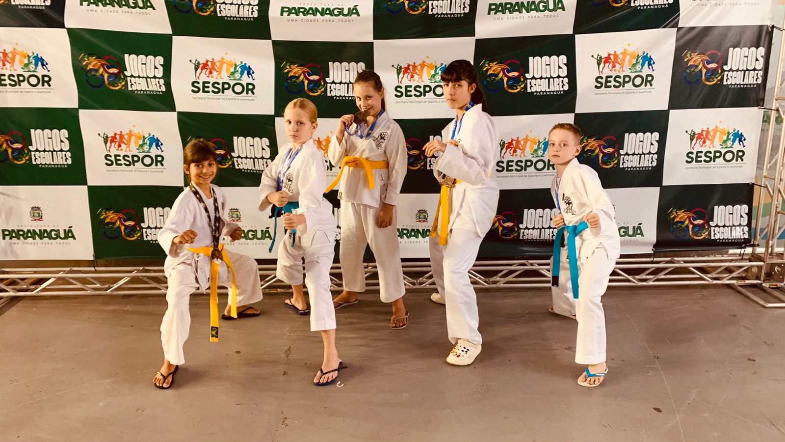 Atletas de Missal se destacam na 42ª Copa Brasil de Karate Goju-Ryu