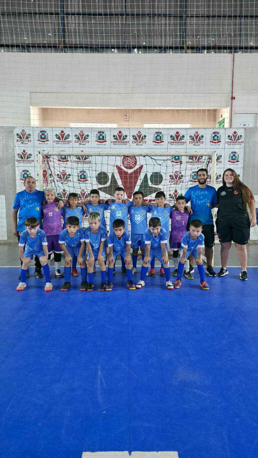 Equipes de Missal enfrentaram Itaipulândia na 3ª rodada da Copa Italianinha de Futsal