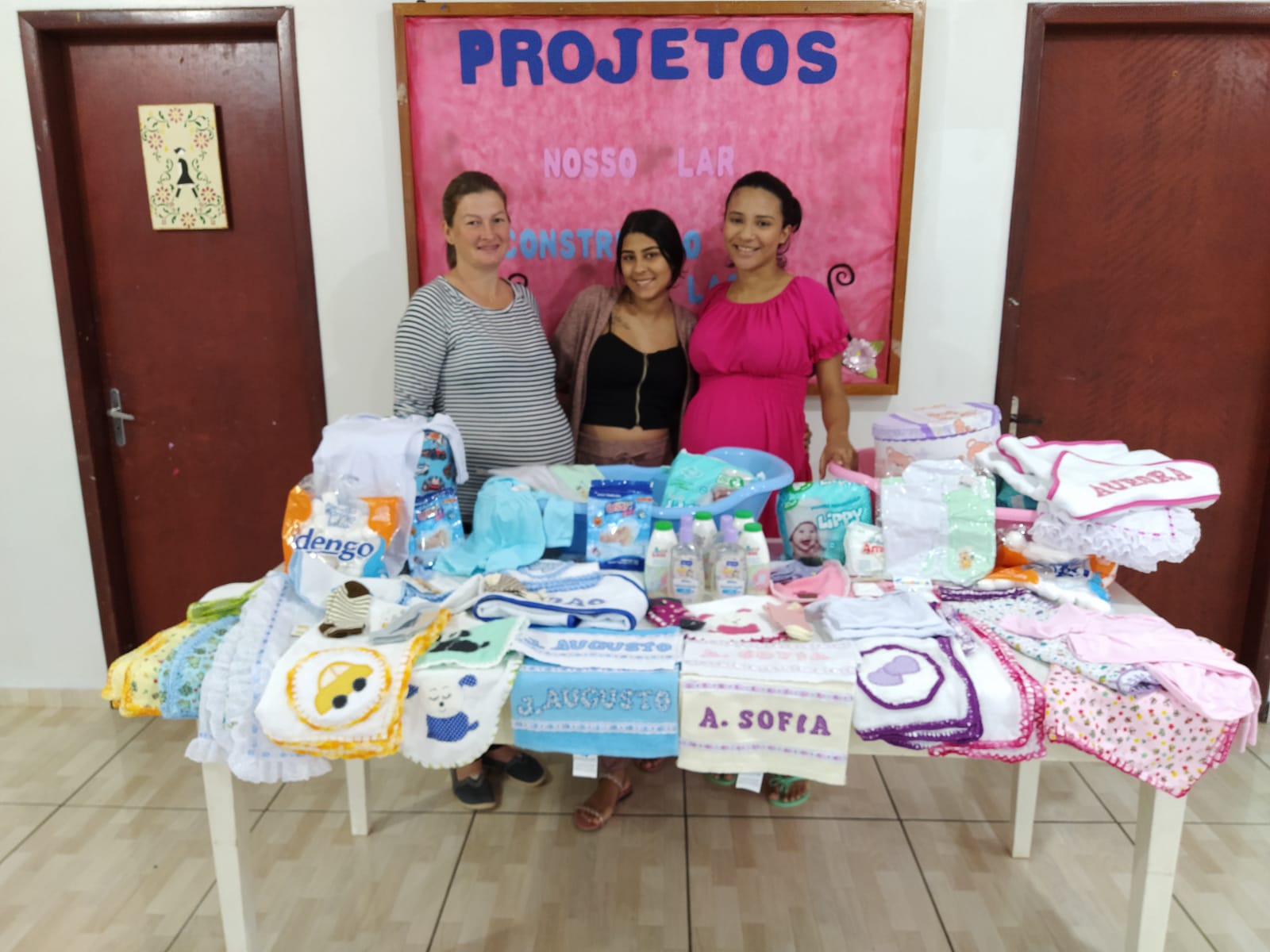Projeto Construindo Laços prepara gestantes de Missal para o nascimento do bebê