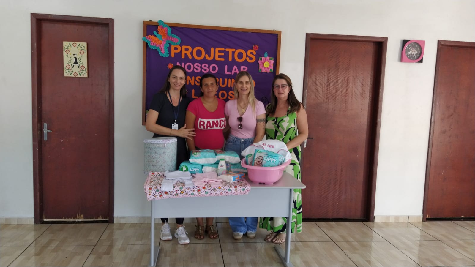 Projeto Construindo Laços prepara gestantes de Missal para o nascimento do bebê
