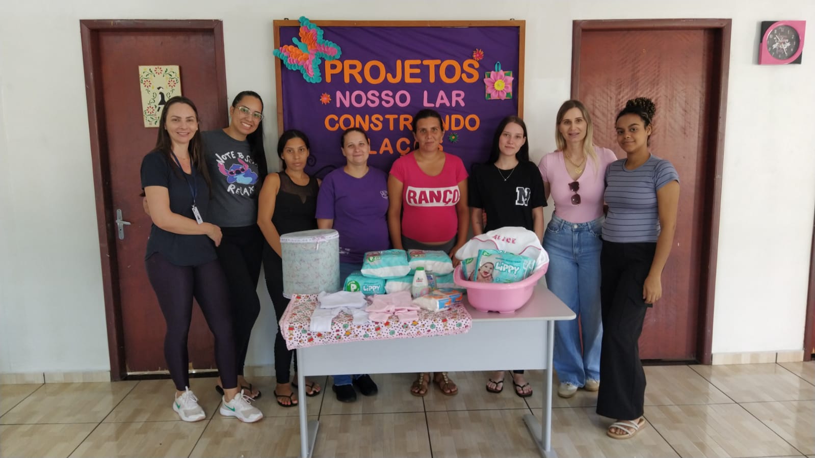 Projeto Construindo Laços prepara gestantes de Missal para o nascimento do bebê