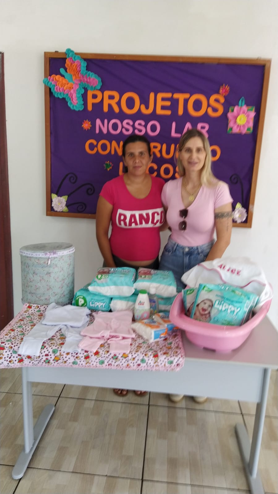 Projeto Construindo Laços prepara gestantes de Missal para o nascimento do bebê
