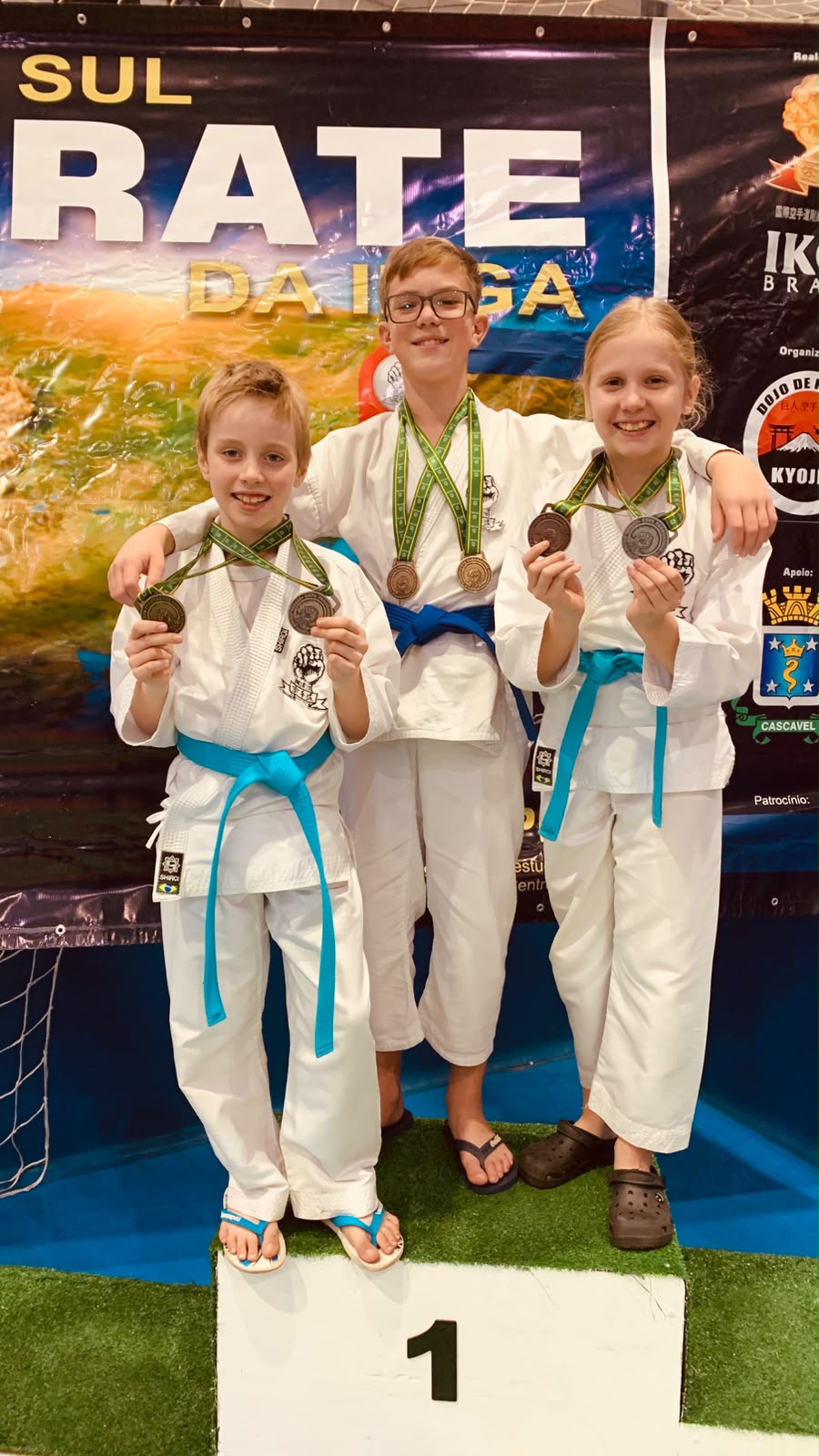 Missal conquista medalhas na Copa Paranaense de Karate Goju-Ryu