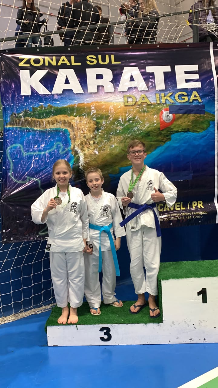 Missal conquista medalhas na Copa Paranaense de Karate Goju-Ryu