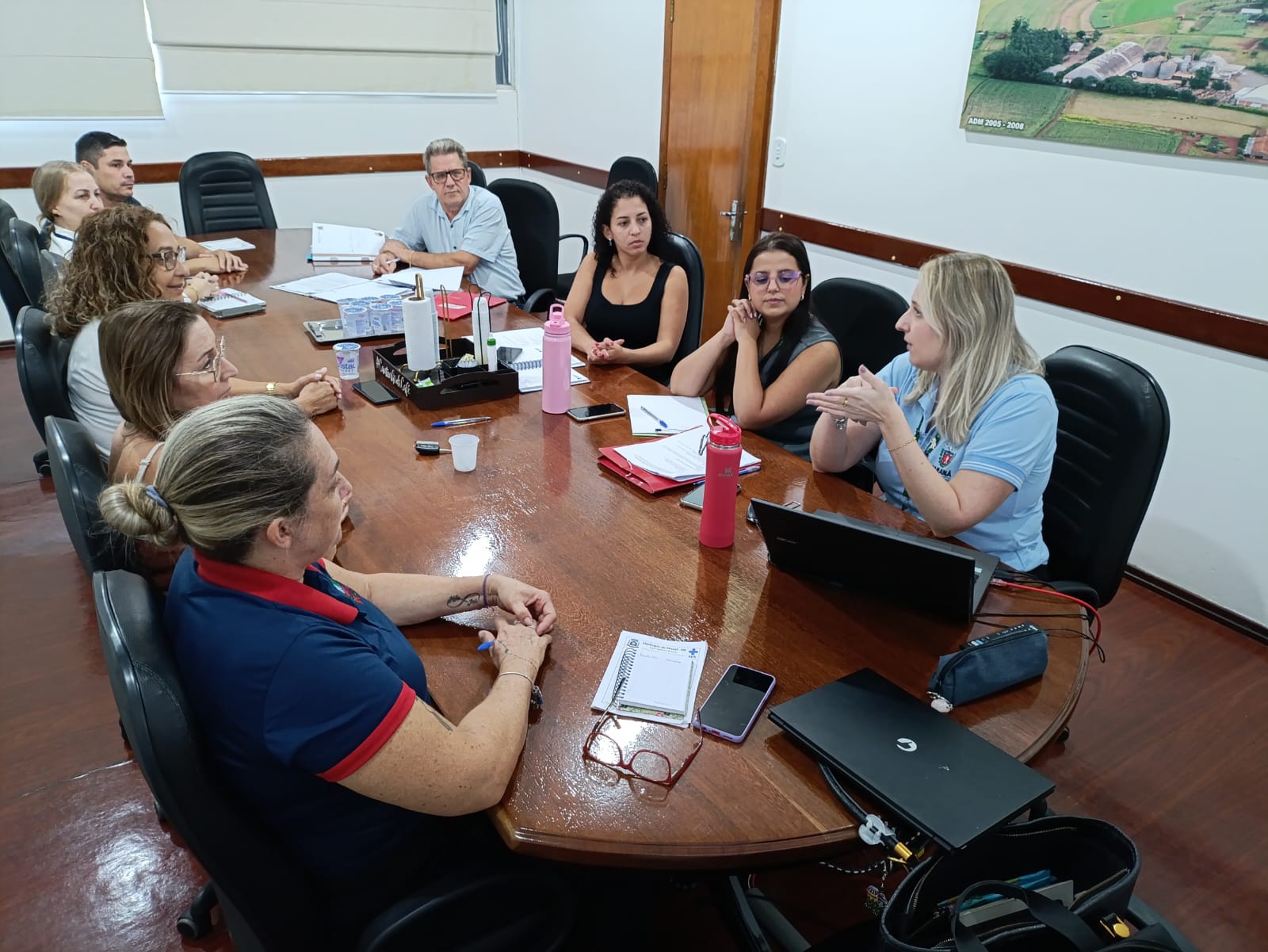 Equipe do Agendamento da Saúde de Missal participa de Reunião Técnica de Alinhamento da Regulação de Fluxos Assistenciais