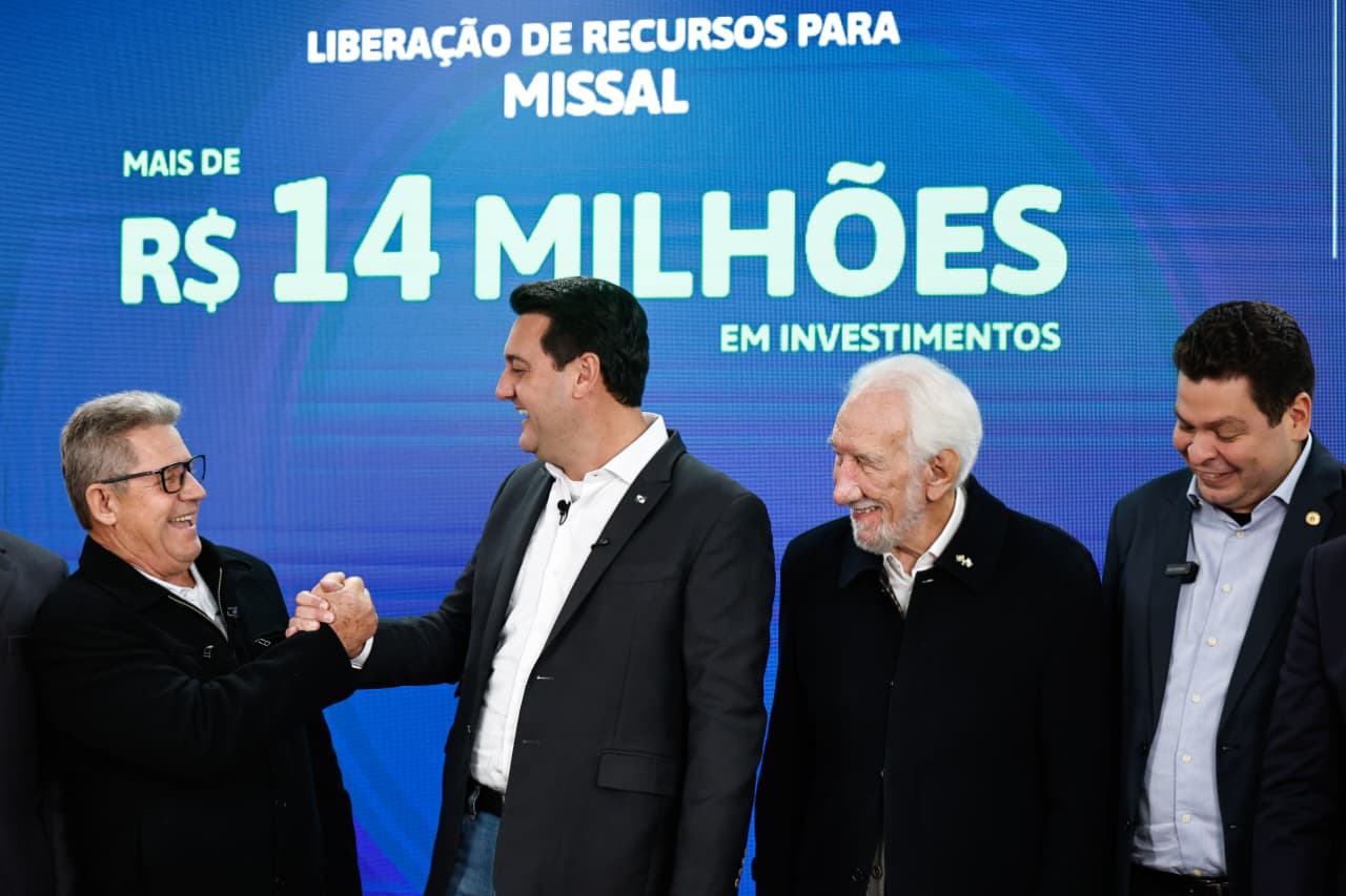 Missal recebe a confirmação de mais de 14 milhões de Reais em Infraestrutura urbana e rural do Governo do Estado do Paraná